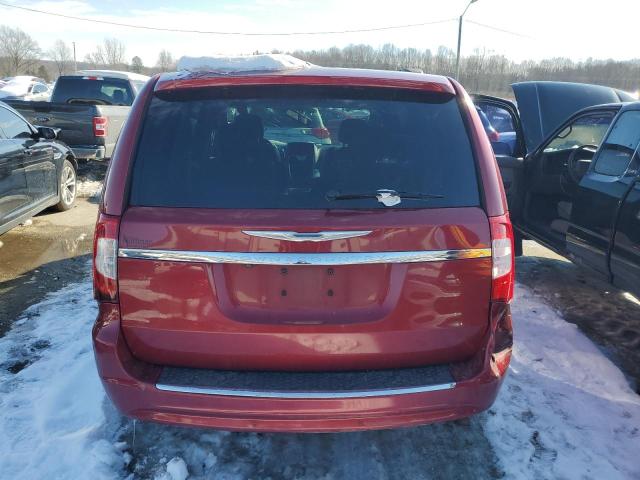 2C4RC1CG4FR506619 - 2015 CHRYSLER TOWN & COU TOURING L RED photo 6