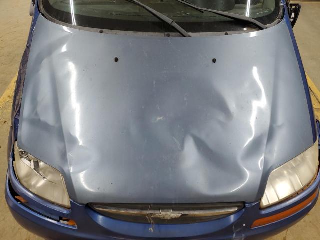 KL1TD56626B639396 - 2006 CHEVROLET AVEO BASE 蓝色 照片 11