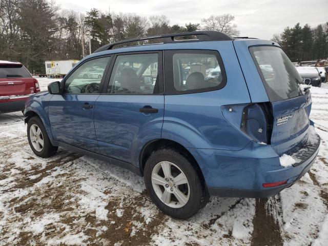 JF2SH6BC6AH764791 - 2010 SUBARU FORESTER XS Blau Foto 2