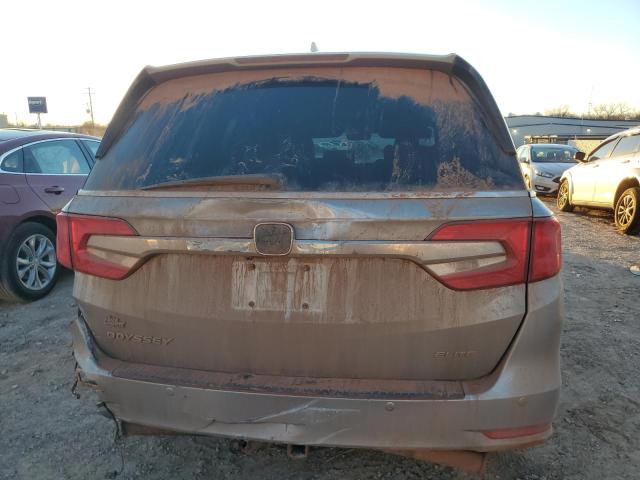 5FNRL6H98LB025920 - 2020 HONDA ODYSSEY ELITE SILVER photo 6