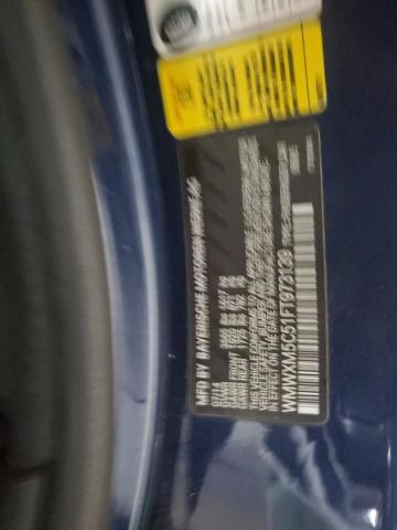 WMWXM5C51FT973139 - 2015 MINI COOPER BLUE photo 13