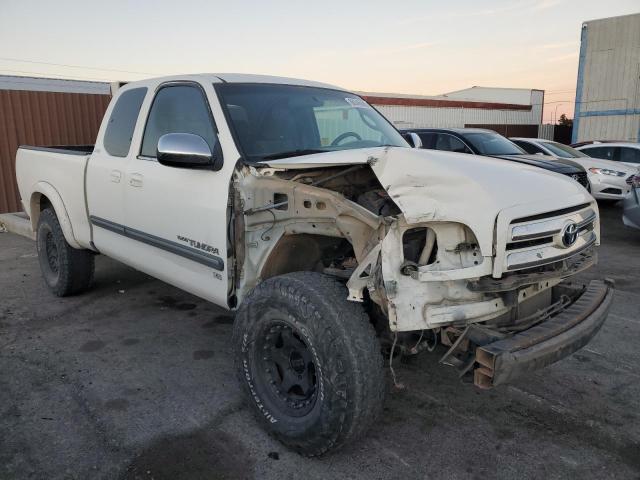 5TBBT44103S433807 - 2003 TOYOTA TUNDRA ACCESS CAB SR5 WHITE photo 4