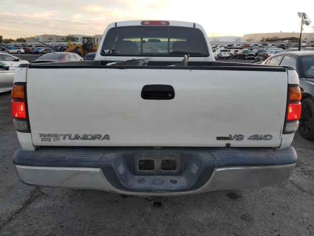 5TBBT44103S433807 - 2003 TOYOTA TUNDRA ACCESS CAB SR5 WHITE photo 6