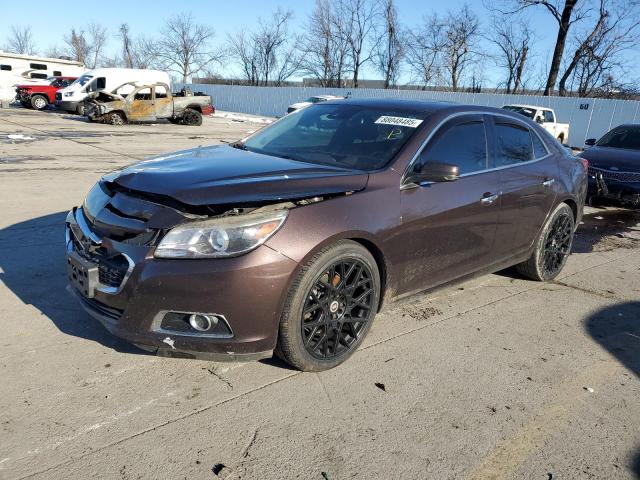 1G11G5SX3FF150478 - 2015 CHEVROLET MALIBU LTZ BROWN photo 1
