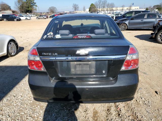KL1TD56688B059427 - 2008 CHEVROLET AVEO BASE Қара фото 6
