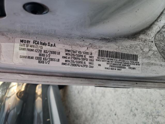 ZFBERFAT5G6B85604 - 2016 RAM PROMASTER Biały zdjęcie 13