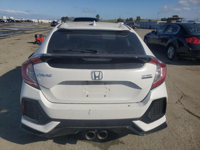 SHHFK7H9XJU412296 - 2018 HONDA CIVIC SPORT TOURING WHITE photo 6