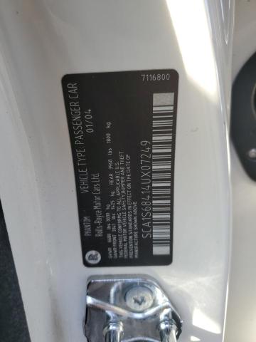 SCA1S68414UX07249 - 2004 ROLLS-ROYCE PHANTOM ბეჟი ფოტო 12