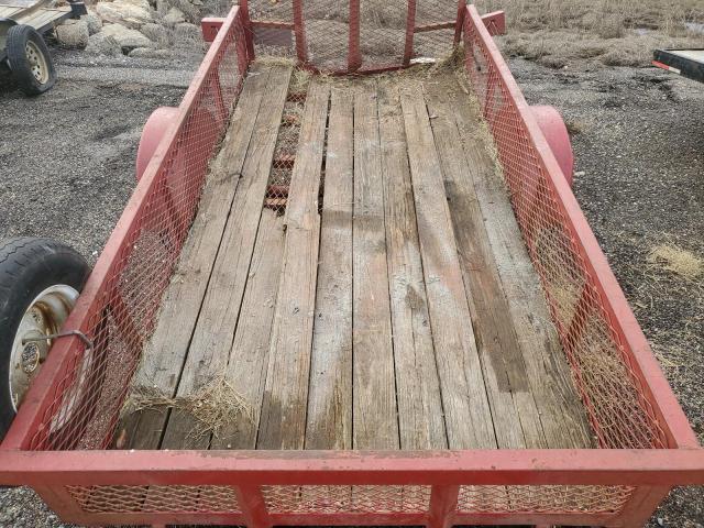 1TTAG510491506275 - 2009 UTILITY TRAILER RED photo 5