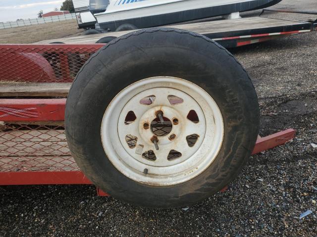 1TTAG510491506275 - 2009 UTILITY TRAILER RED photo 8