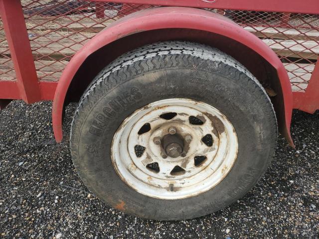 1TTAG510491506275 - 2009 UTILITY TRAILER RED photo 9