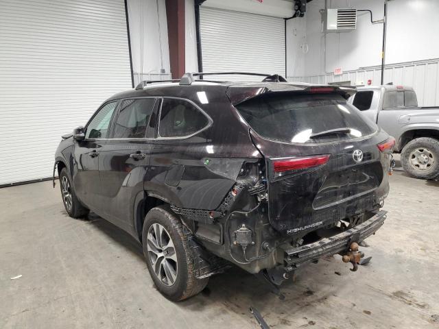 5TDGZRBHXNS201422 - 2022 TOYOTA HIGHLANDER XLE 棕色 照片 2