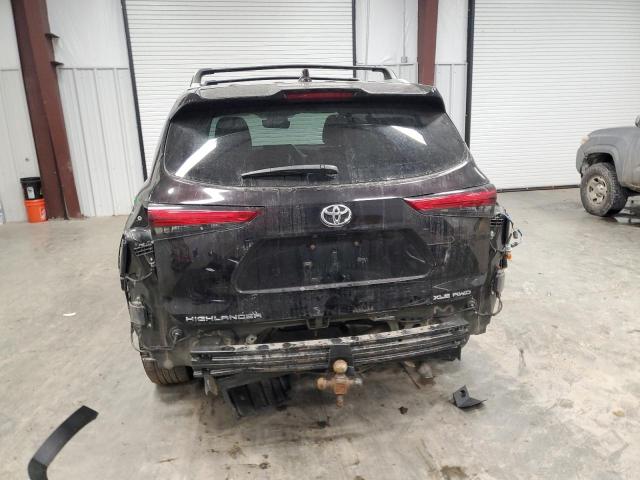 5TDGZRBHXNS201422 - 2022 TOYOTA HIGHLANDER XLE 棕色 照片 6