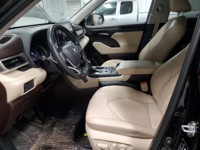 5TDGZRBHXNS201422 - 2022 TOYOTA HIGHLANDER XLE 棕色 照片 7