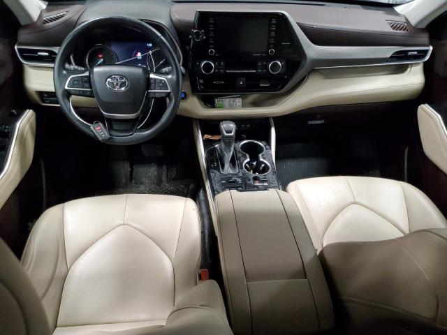5TDGZRBHXNS201422 - 2022 TOYOTA HIGHLANDER XLE 棕色 照片 8