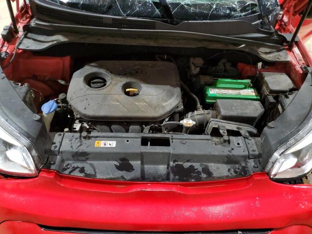 KNDJP3A53H7473602 - 2017 KIA SOUL + RED photo 12