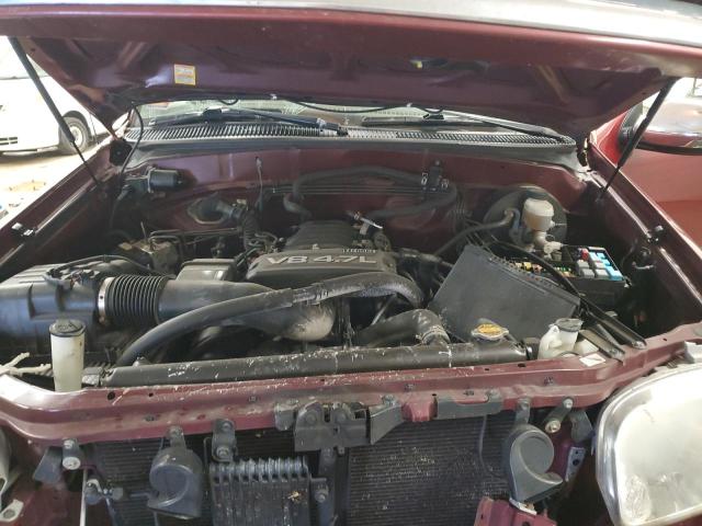 5TBBT44186S474710 - 2006 TOYOTA TUNDRA ACCESS CAB SR5 MAROON photo 11