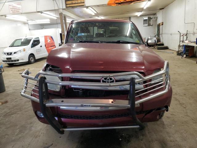 5TBBT44186S474710 - 2006 TOYOTA TUNDRA ACCESS CAB SR5 MAROON photo 5