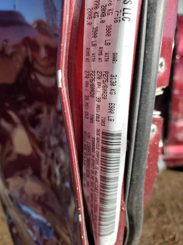 1C6RR7LT8GS410336 - 2016 RAM 1500 SLT BURGUNDY photo 12