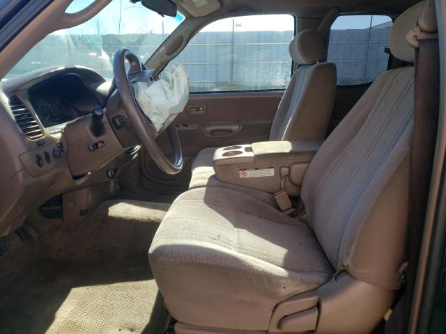 5TBRT34121S203014 - 2001 TOYOTA TUNDRA ACCESS CAB მწვანე ფოტო 7