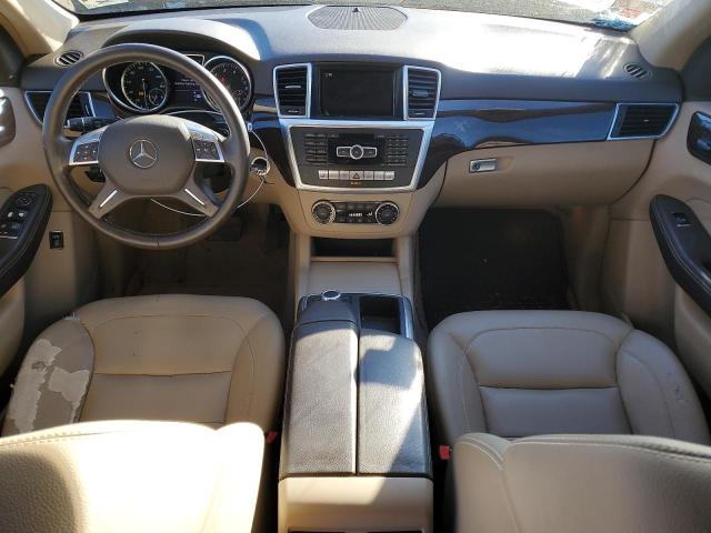 4JGDA5HB0CA014542 - 2012 MERCEDES-BENZ ML 350 4MATIC BLACK photo 8