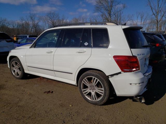 WDCGG8JB9FG439863 - 2015 MERCEDES-BENZ GLK 350 4MATIC WHITE photo 2