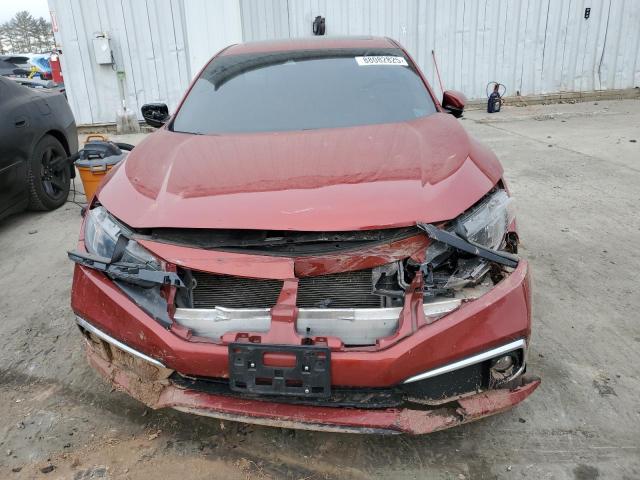 19XFC1F72LE202605 - 2020 HONDA CIVIC EXL წითელი ფოტო 5