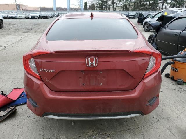 19XFC1F72LE202605 - 2020 HONDA CIVIC EXL წითელი ფოტო 6