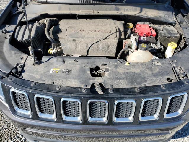 3C4NJDAB6MT572127 - 2021 JEEP COMPASS SPORT GRAY photo 12