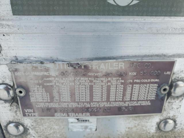 1UYVS2531GM609603 - 2016 UTILITY REEFER TRL Սպիտակ լուսանկար 10