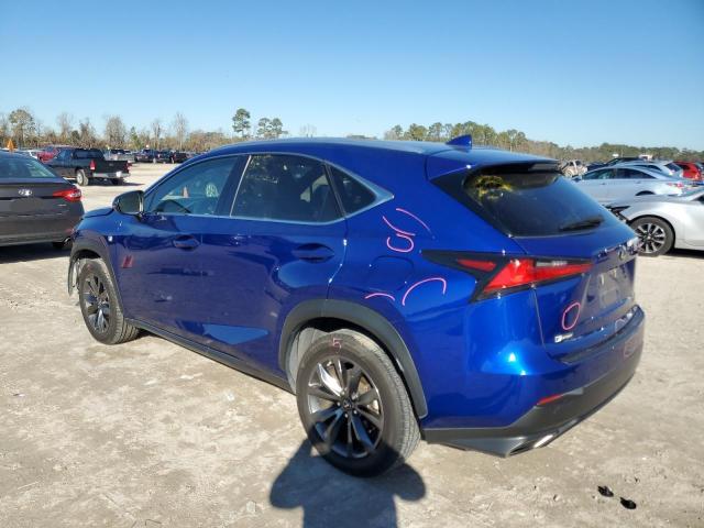 JTJYARBZ3J2103464 - 2018 LEXUS NX 300 BASE ლურჯი ფოტო 2