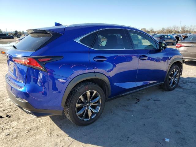 JTJYARBZ3J2103464 - 2018 LEXUS NX 300 BASE ლურჯი ფოტო 3