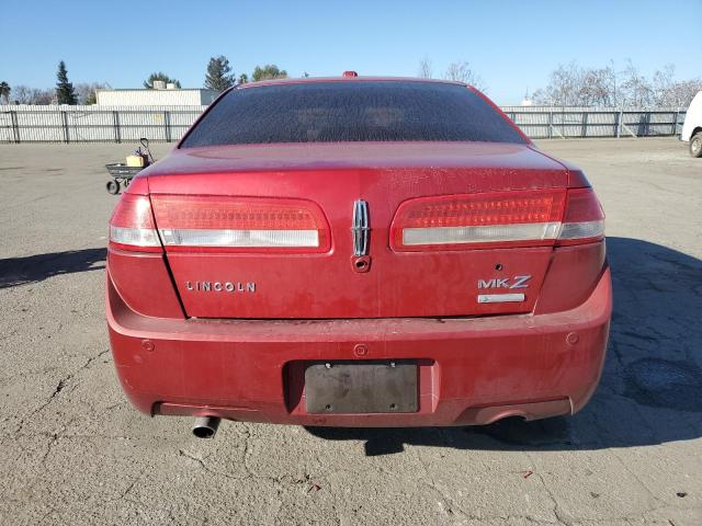 3LNHL2GC3CR822765 - 2012 LINCOLN MKZ RED photo 6
