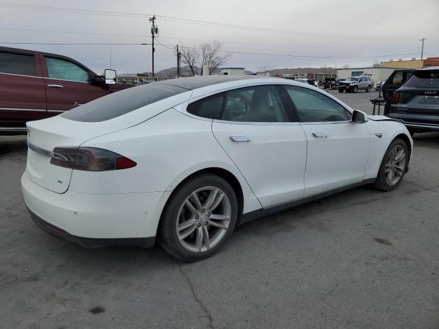 5YJSA1E18FF115906 - 2015 TESLA MODEL S WHITE photo 3