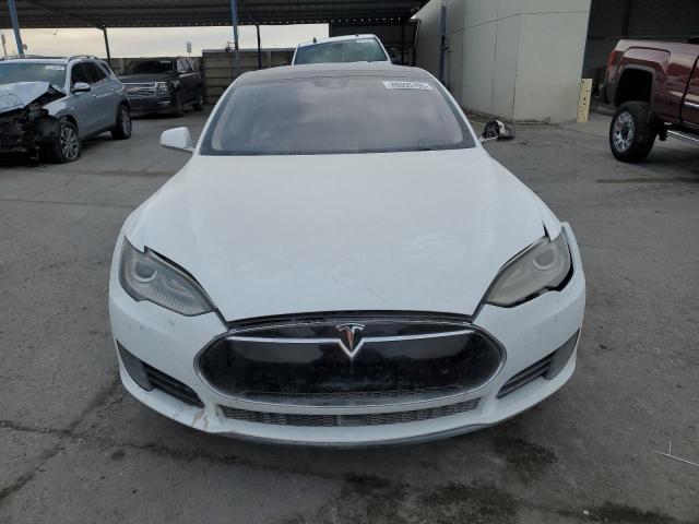 5YJSA1E18FF115906 - 2015 TESLA MODEL S WHITE photo 5
