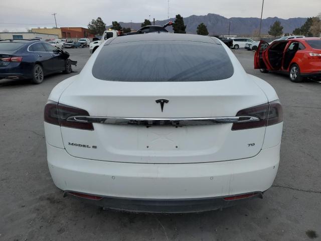 5YJSA1E18FF115906 - 2015 TESLA MODEL S WHITE photo 6