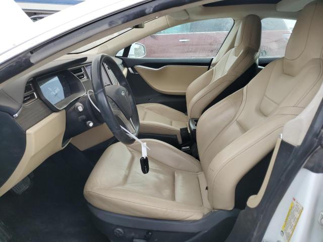 5YJSA1E18FF115906 - 2015 TESLA MODEL S WHITE photo 7