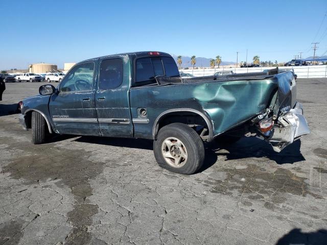 5TBRT3417YS113870 - 2000 TOYOTA TUNDRA ACCESS CAB მწვანე ფოტო 2
