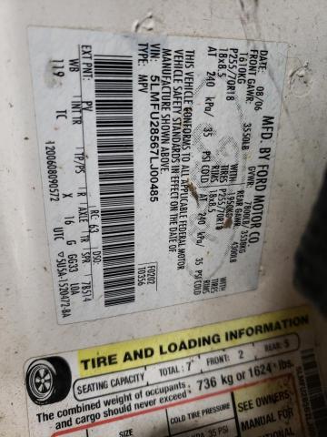 5LMFU28567LJ00485 - 2007 LINCOLN NAVIGATOR WHITE photo 13