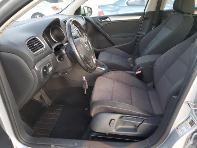 WVWDM7AJ0DW093529 - 2013 VOLKSWAGEN GOLF SILVER photo 7