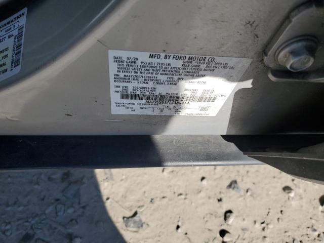 MAJ3S2GE7LC386414 - 2020 FORD ECOSPORT SE 银色 照片 12