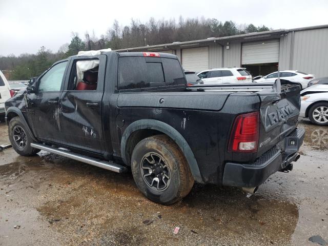 1C6RR7YT1GS184729 - 2016 RAM 1500 REBEL BLACK photo 2