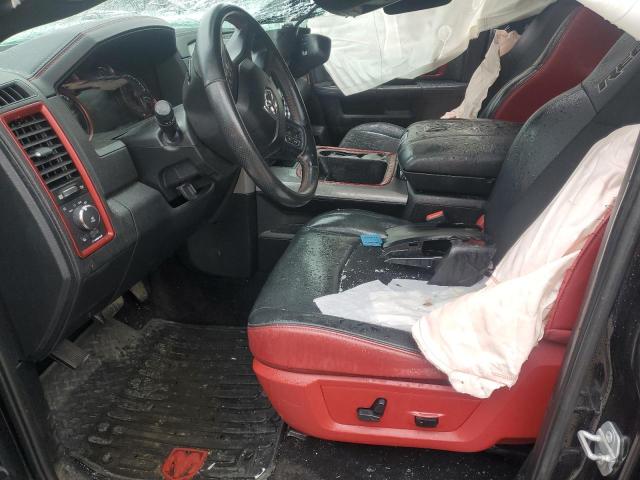 1C6RR7YT1GS184729 - 2016 RAM 1500 REBEL BLACK photo 7