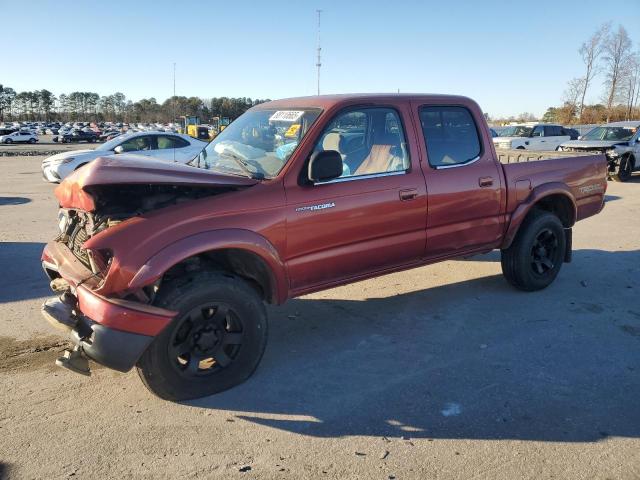 5TEGM92N22Z069520 - 2002 TOYOTA TACOMA DOUBLE CAB PRERUNNER RED photo 1