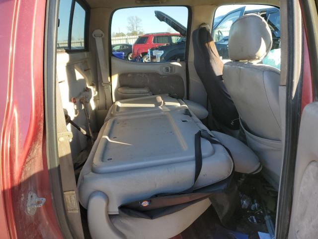 5TEGM92N22Z069520 - 2002 TOYOTA TACOMA DOUBLE CAB PRERUNNER RED photo 10