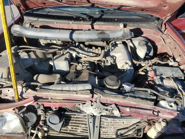 5TEGM92N22Z069520 - 2002 TOYOTA TACOMA DOUBLE CAB PRERUNNER RED photo 11