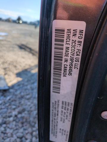 2C3CDZFJ9PH544545 - 2023 DODGE CHALLENGER R/T SCAT PACK BLACK photo 12