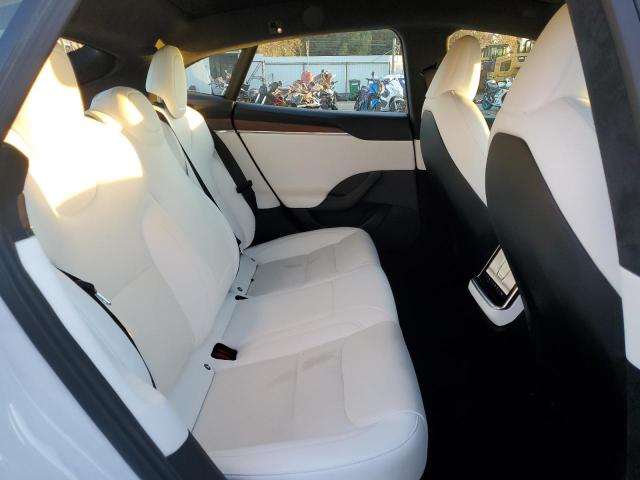5YJSA1E55NF491934 - 2022 TESLA MODEL S WHITE photo 10