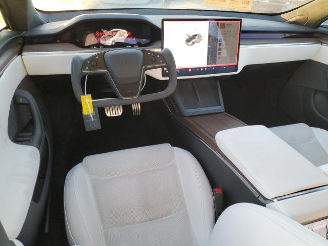 5YJSA1E55NF491934 - 2022 TESLA MODEL S WHITE photo 8