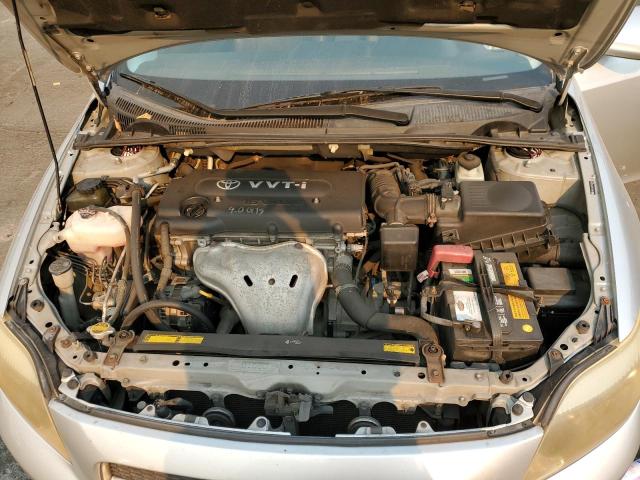 JTKDE167870202181 - 2007 TOYOTA SCION TC SILVER photo 11